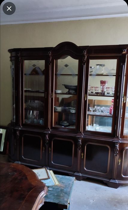 Mobília antiga jantar completa