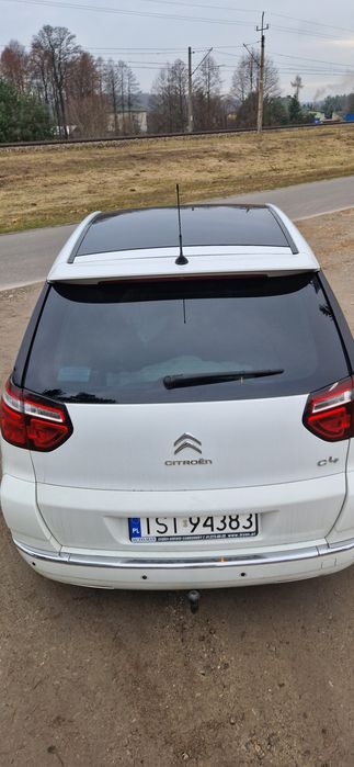 Citroen C4 Picasso 1.6HDI, biały, 2011r, dach panoramiczny,