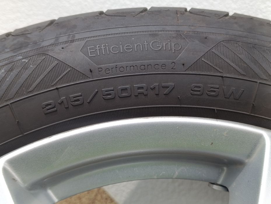 Alufelgi 17 5x108 z oponami Goodyear 215/50/17