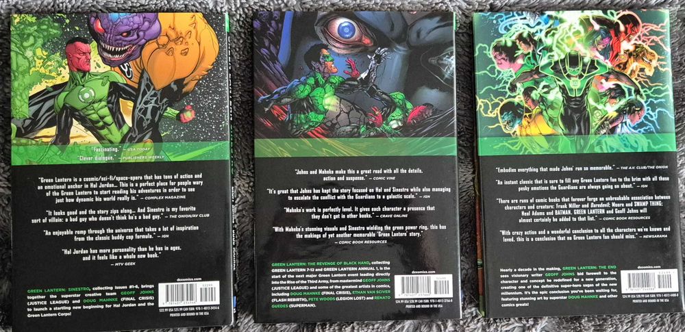 Green Lantern Hardcovers Pack 4 - Geoff Johns
