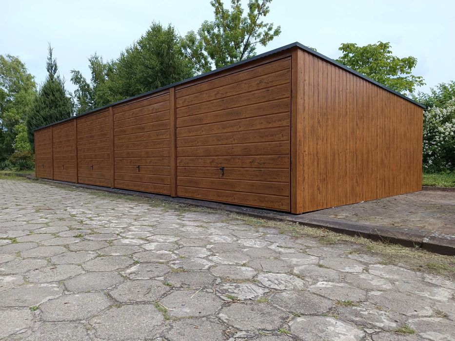 garaz blaszany 15x6 garaż blaszak  garaże blaszane profil 7x5 3x6 6x6