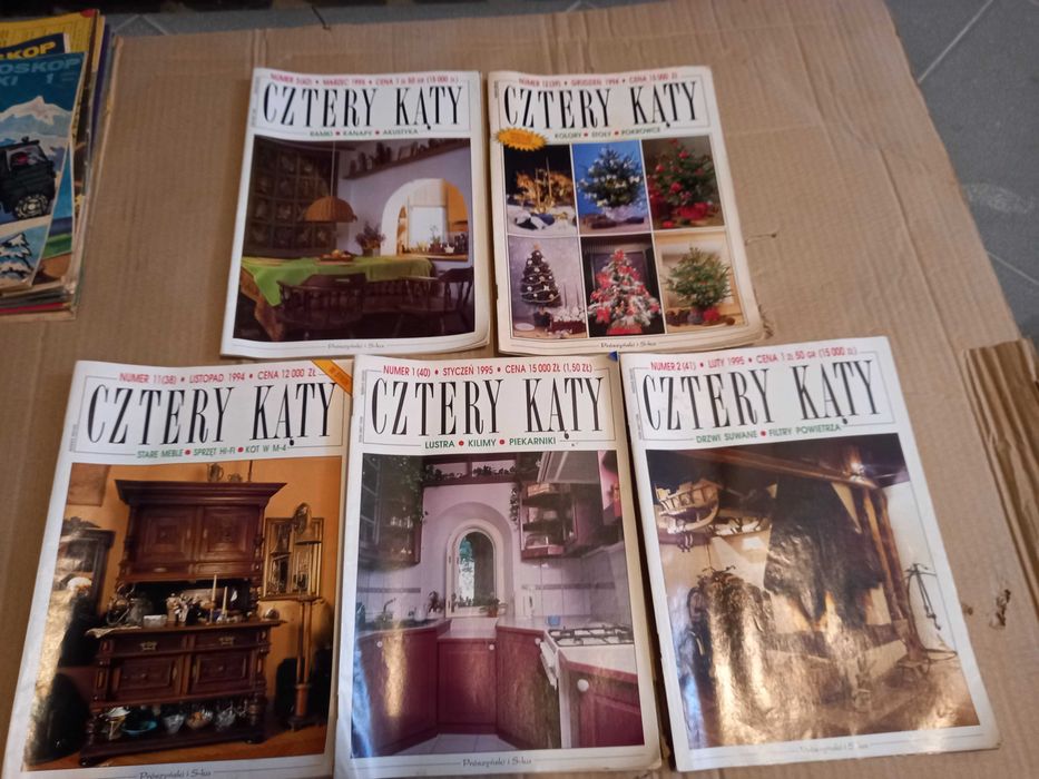 Czasopisma Cztery Kąty - 5 numerów