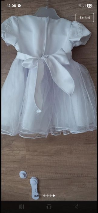 Sukienka do chrztu dziewczynka