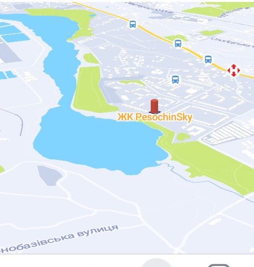 Квартира  PesochinSky 55.5 кв.м. Мобиль.