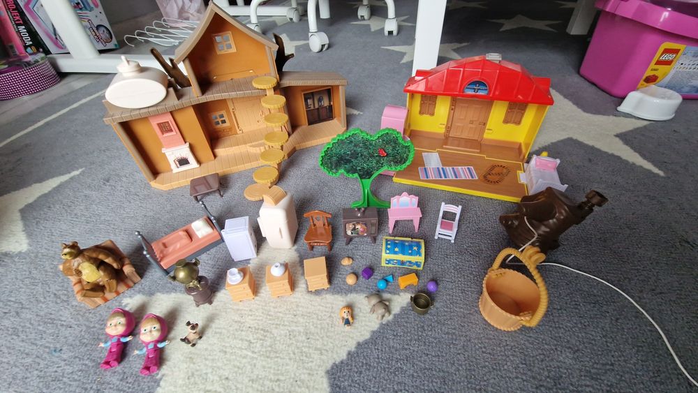 Zestaw zabawek Masza i niedźwiedź