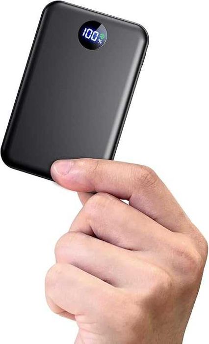 Powerbank 15 000 mAh 22,5 W z wyświetlaczem LED – szybkie ładowanie