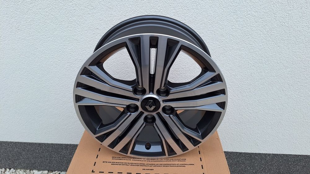 Nowe Alufelgi 5x114,3 R16 Renault Trafic Megane Kadjar Darmowa Wysyłka
