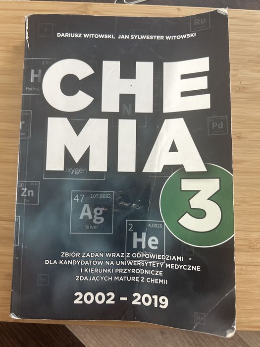 Chemia 3 Zbior zadań dla kandydatów na studia medyczne