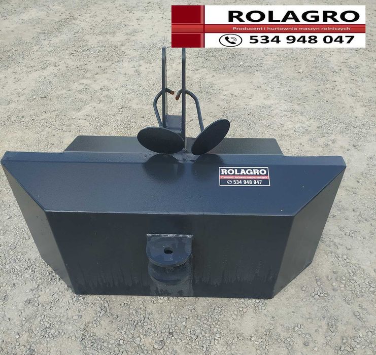 Obciążnik 600 kg METAL-TECHNIK mocowanie na przedni lub tylny TUZ