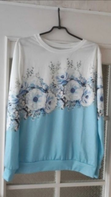 Bluza damska kwiaty ML