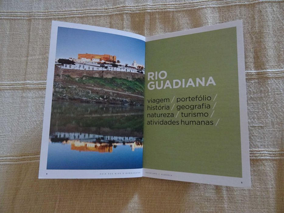 Coleção 7 Livros Guia Dos Rios E Barragens Tejo Douro Guadiana Alqueva Zêzere Aguieira Alto Lindoso Belver