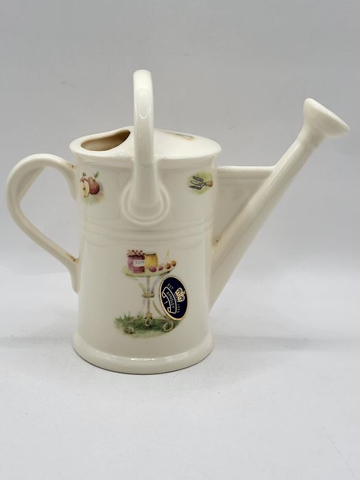 Porcelanowa konewka Edwardian Kitchen Garden Aynsley. Nowa