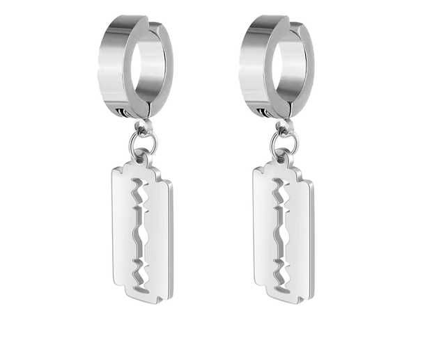 СУПЕР Пірсинг обманка без проколу, фейк пірсинг, кліпса, сережка в ухо