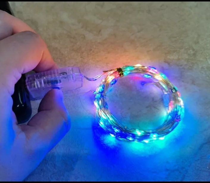 Продається гірлянда 100LED з дистанційним керуванням