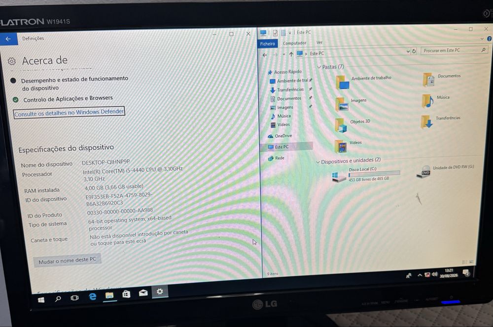 Pc Antec I5 4440 - 3.10GHz