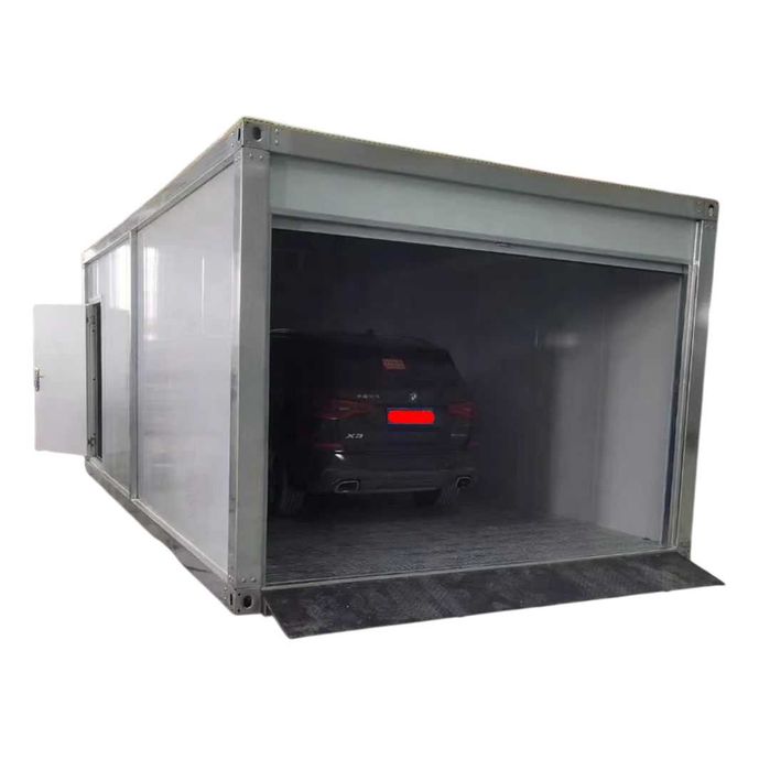 Garaż Magazyn 2w1 roleta płyta dwuwarstwowa Wełna 50mm 3.5m x 6m x 2.8