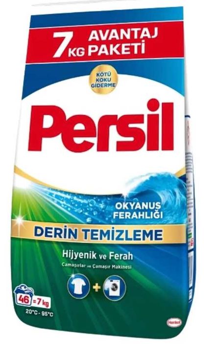PERSIL Proszek do Prania białych tkanin Świeżość Oceanu 7kg