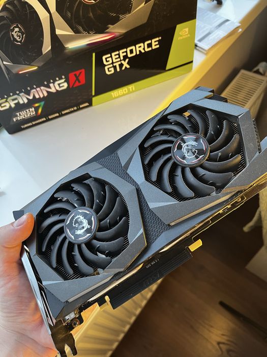 msi geforce gtx 1660 ti gaming x - купити комп'ютери та