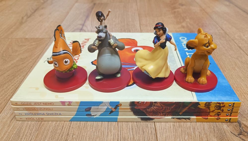 Audiobajki Disnej Nemo, Śnieżka, Król Lew, Księga Dżungli