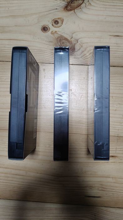 3x Nowe kasety VHS TDK (Folia)