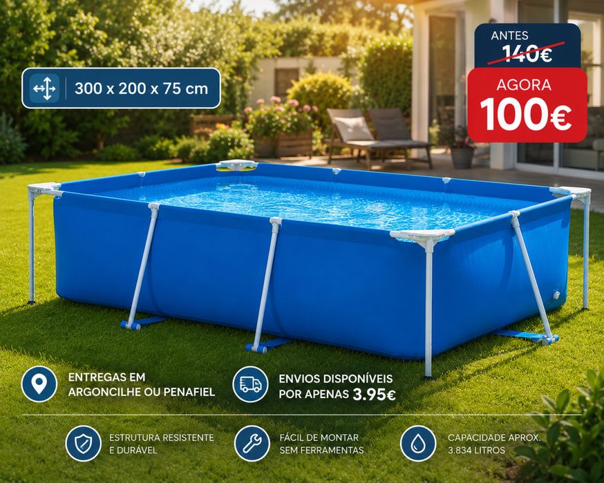 Ultimas unidades - Piscina 300x200x75