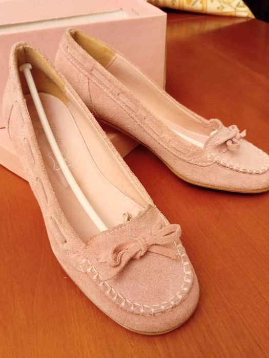 Sapatos como novos rosa claro