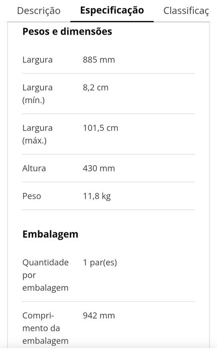 Suporte TV novo articulado para Tvs até 85" polegadas