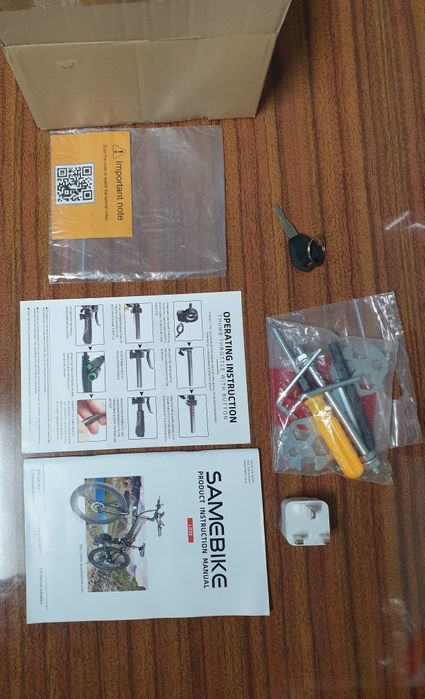 Bicicleta eléctrica usada