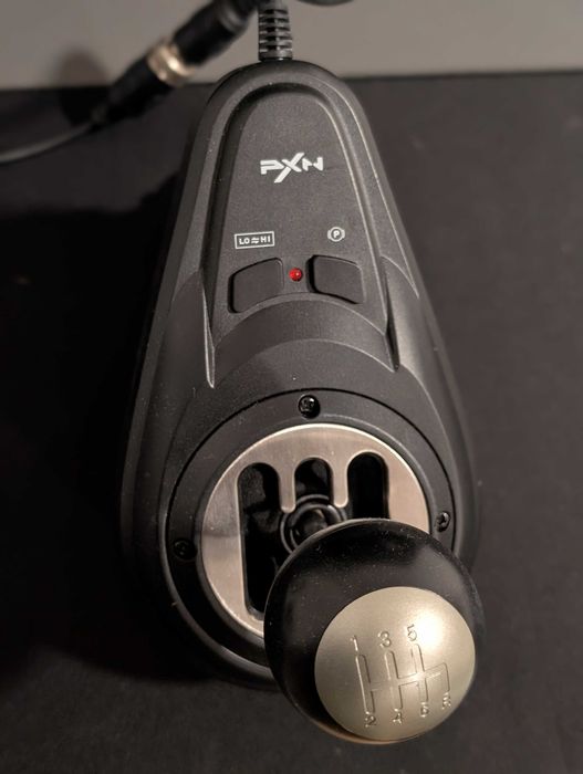Volante PXN V99 com Force Feedback + Pedais + Shifter (Como Novo)