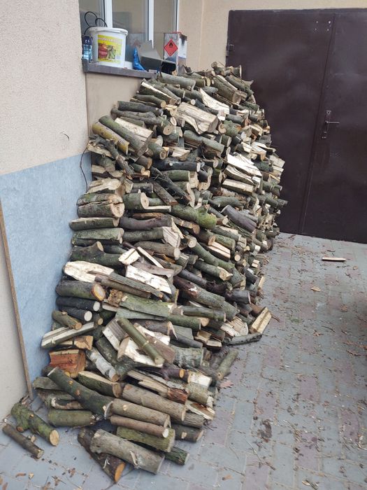 Drewno kominkowe opałowe mix liściasty  f-vat transport