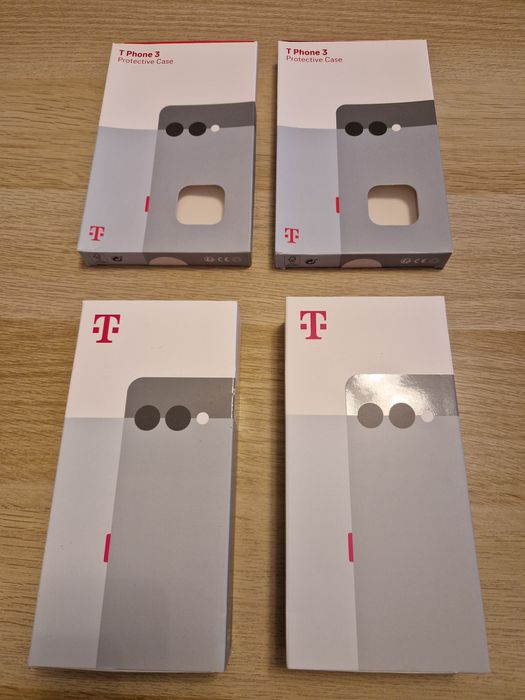 T Phone 3 Icy Silver nowy nieotwierany  2sztuki + etui