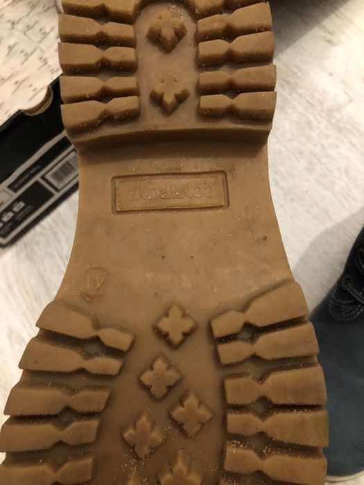 buty trapery/zimowe niebieskie