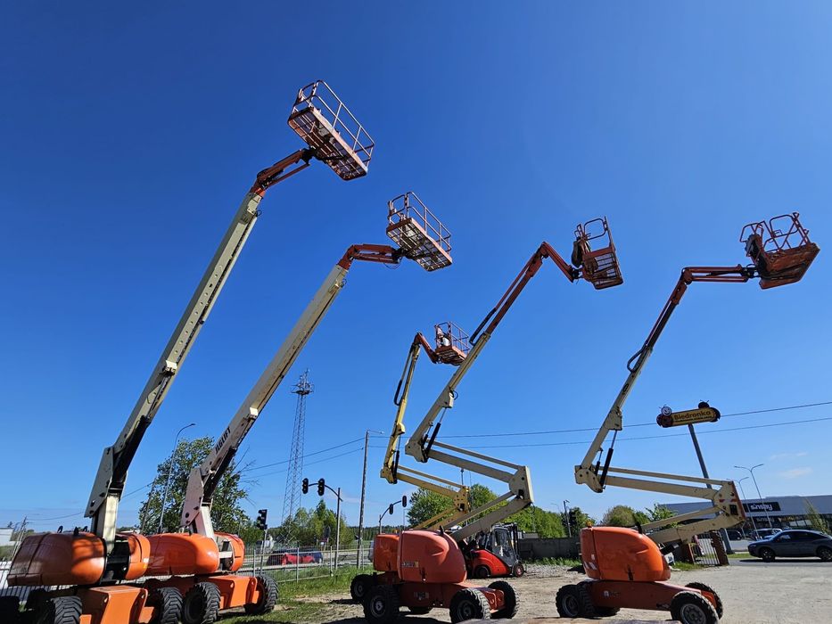 Wynajem podnosnika jlg 600 wolnobierznego teleskopowego przegubowego