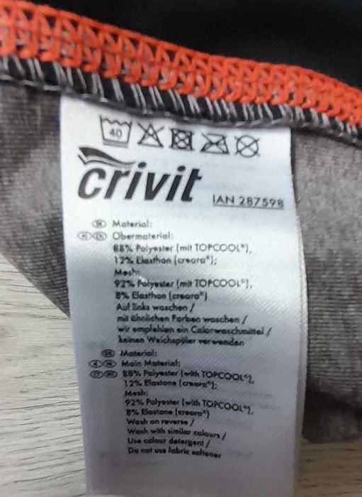Sportowe spodenki damskie, szorty.Crivit