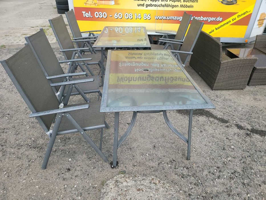 Zestaw ogrodowy tarsowy
