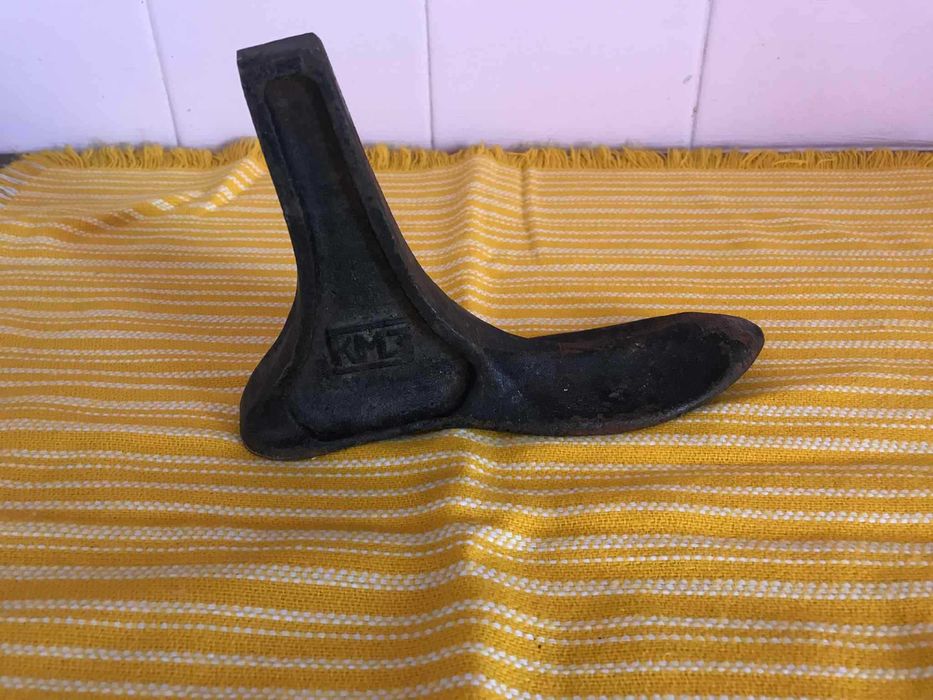 Нога лапа стопа чугунная форма для сапожников винтаж СССР