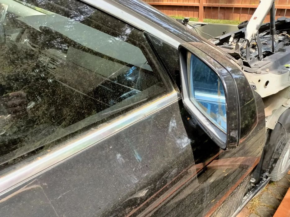 Lusterko prawe podświetlane BMW E60 E61 Europa 668 schwarz 2 II shadowLine