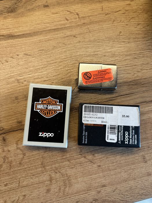 Zapalniczka Zippo Brushed Chrome Harley Davidson