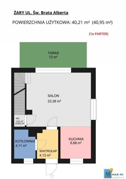 Szereg 78 m²,4pokoje,ul.Brata Alberta - Widok 3