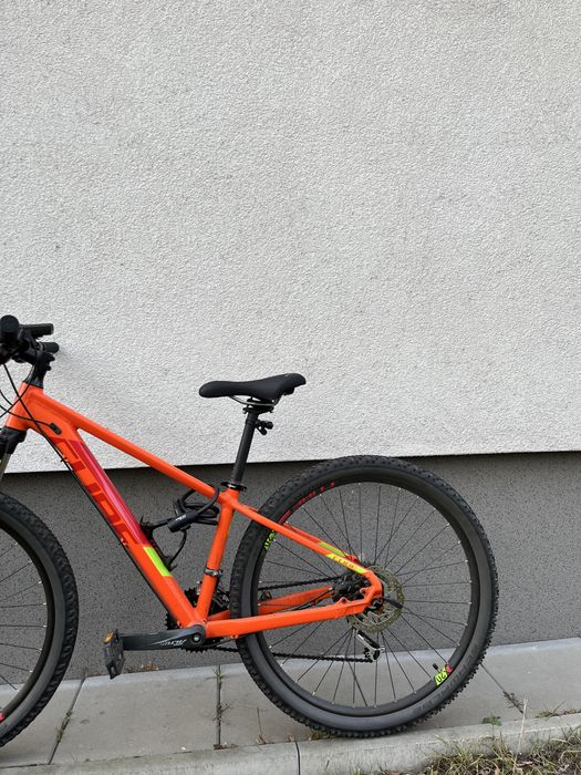 Rower mtb pomarańczowy unisex