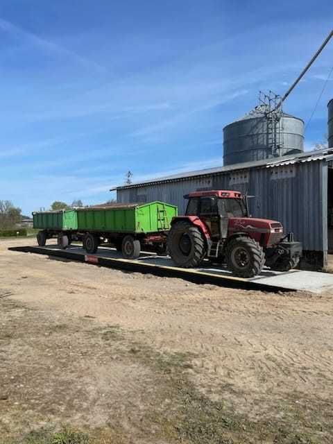 Waga samochodowa 18m 50T  Najazdowa Platformowa