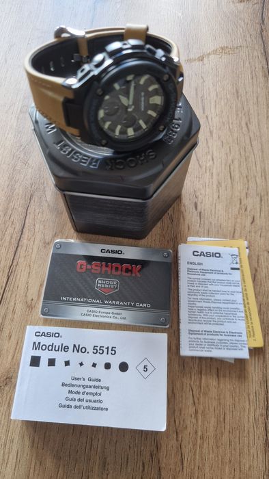 CASIO G-SHOCK GSW-120L 20bar, solarny