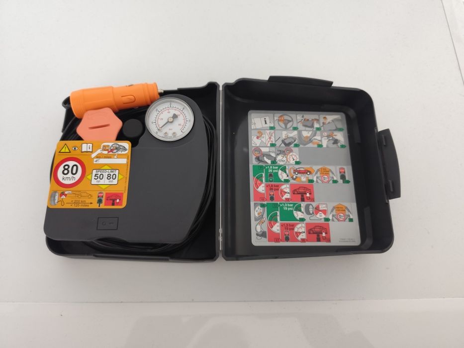 Compressor de Ar Comprimido 12v - Ligação por Isqueiro Auto - Novo