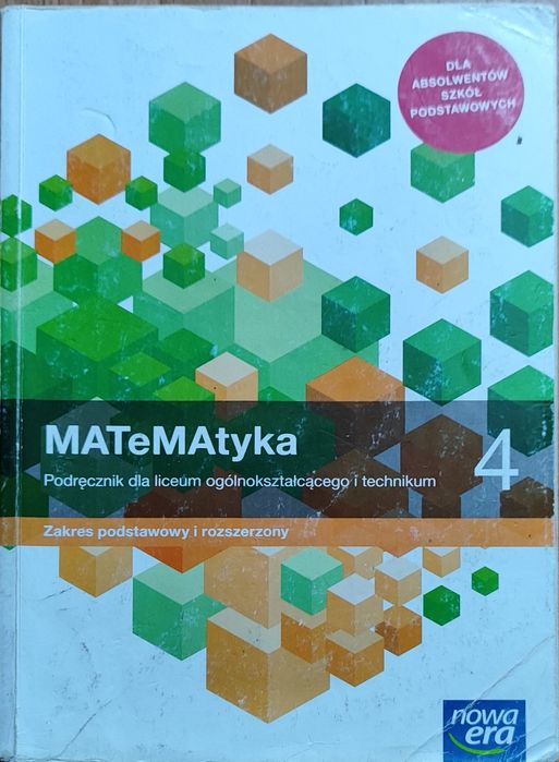 Matematyka 4 + ćwiczenia