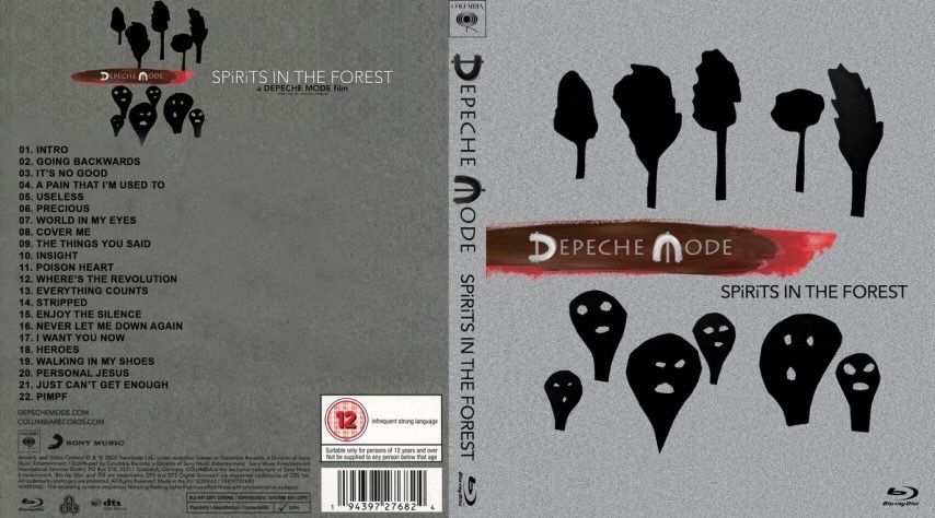 BLU-RAY dick Depeche Mode- Spirits in the Forest(Live-2019)