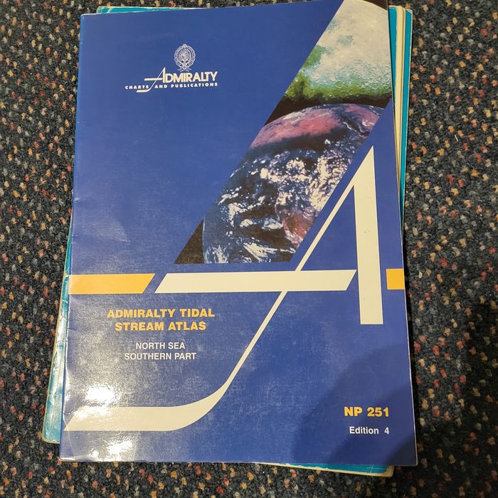 Atlas prądów North Sea