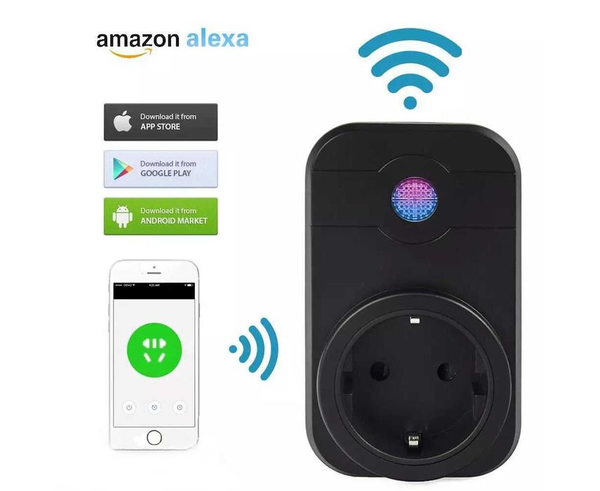 Умная Wi-Fi розетка Mirkit PowerControl SW-A1 EU