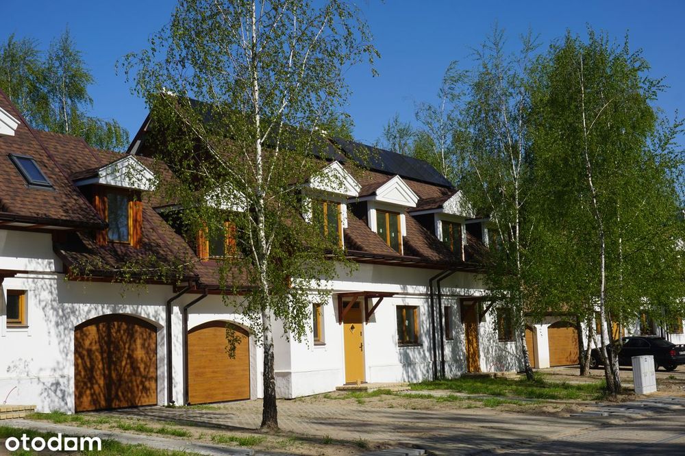 Dom  w zabudowie szeregowej , narożny, z garażem wolnostojącym - B4