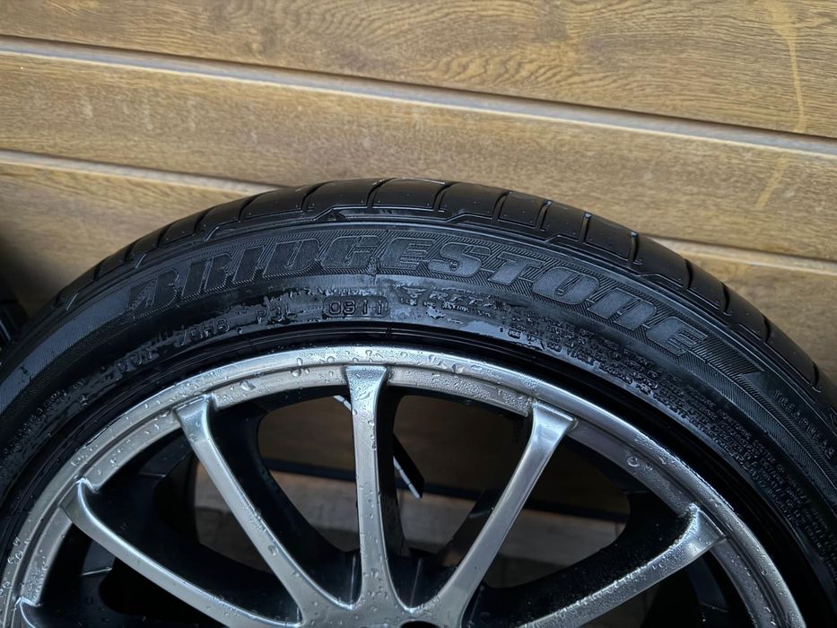 Felgi 17" 5x120 multispoke (wzór a'la Styling 73) BMW E46/E36+opony letnie 225/45 R17