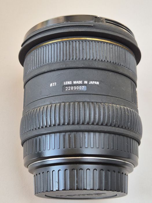 Sigma 10-20mm 1:4-5.6 DC HSM mocowanie Canon